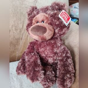 Gund Philbin Chocolate Brown Teddy Bear 17" NWT 320047 Soft Toy Plush Cuddly